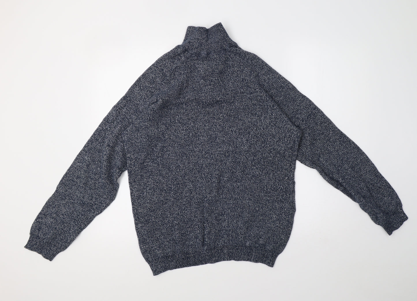 bext Mens Blue  Knit Pullover Sweatshirt Size L
