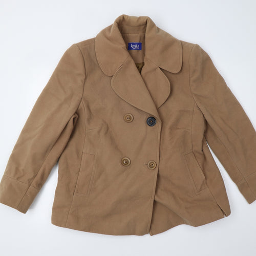 kesta london Womens Brown   Gilet Coat Size 18