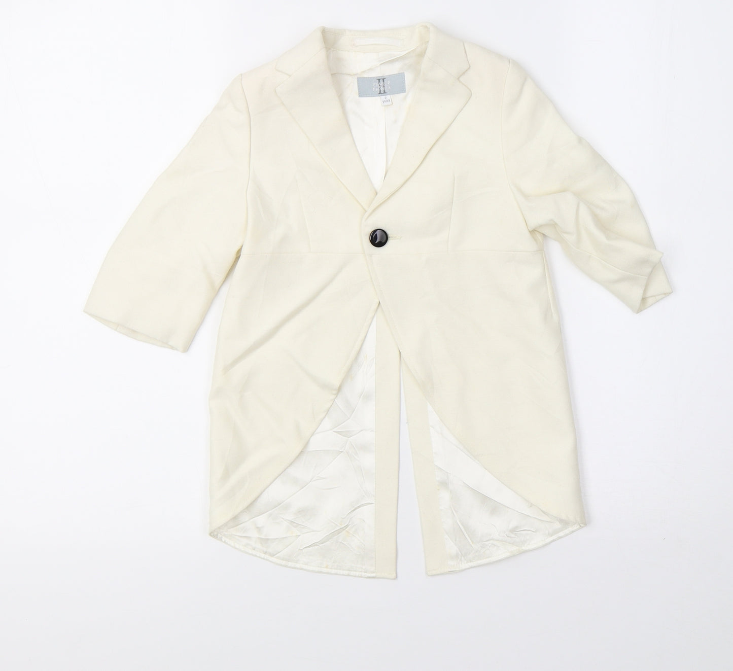 Debenhams Girls White   Jacket Blazer Size 2 Years