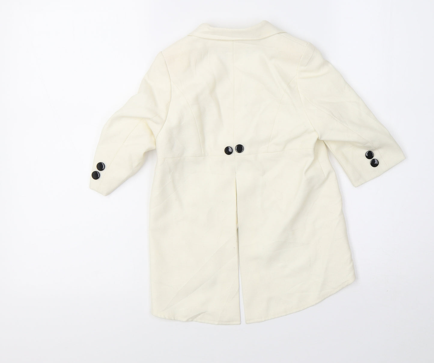 Debenhams Girls White   Jacket Blazer Size 2 Years