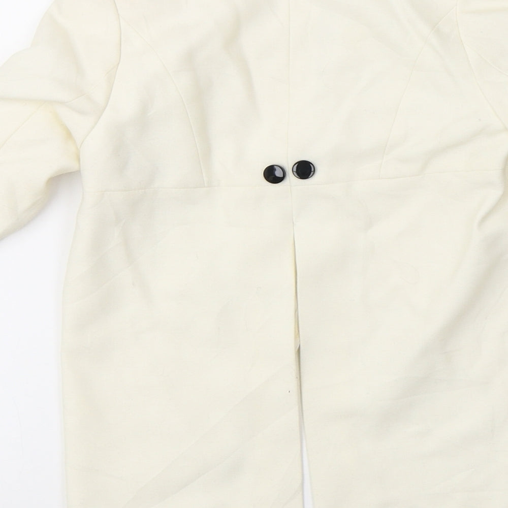 Debenhams Girls White   Jacket Blazer Size 2 Years