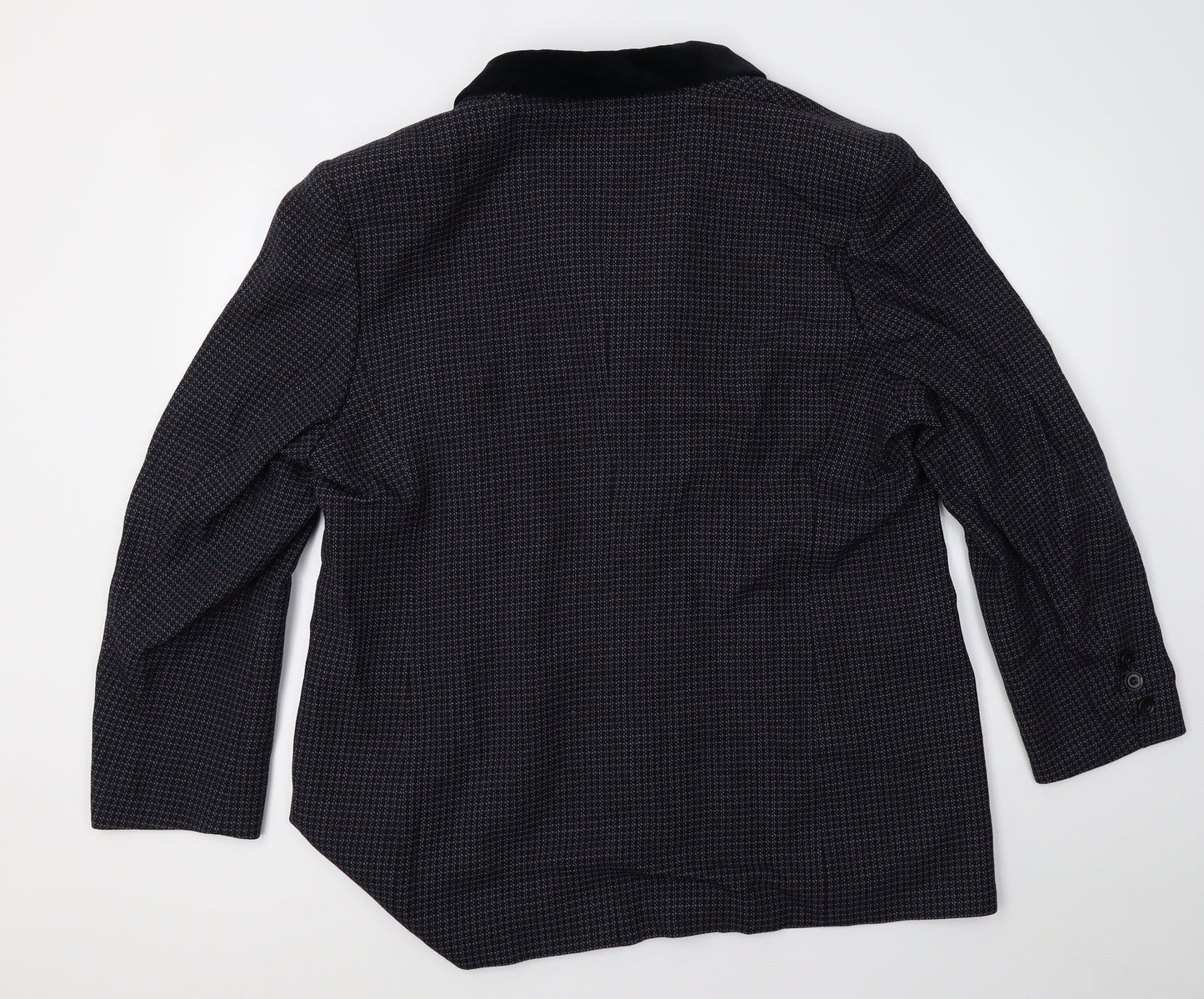 DELMOD Womens Blue   Jacket Blazer Size 20