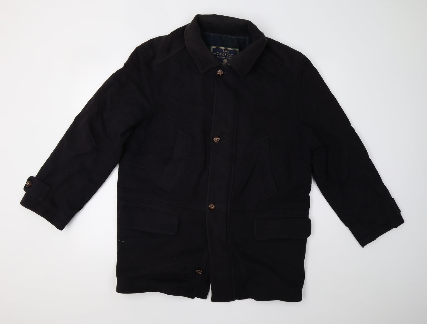 Marks and Spencer Mens Black   Jacket Coat Size M