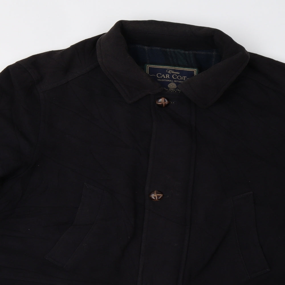 Marks and Spencer Mens Black   Jacket Coat Size M
