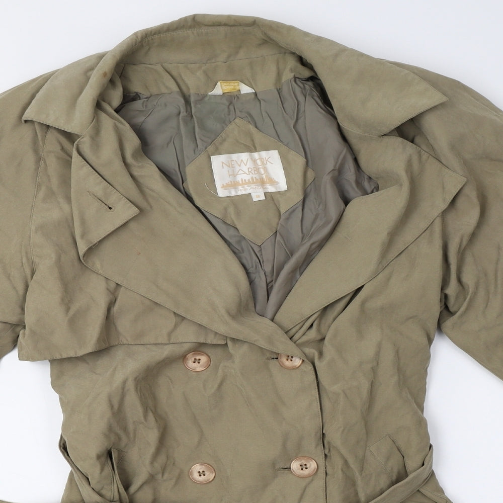 newyork harbor Womens Green   Jacket Coat Size 8