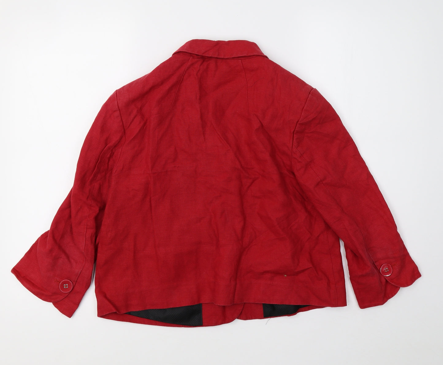 NEXT Womens Red   Jacket Blazer Size 12