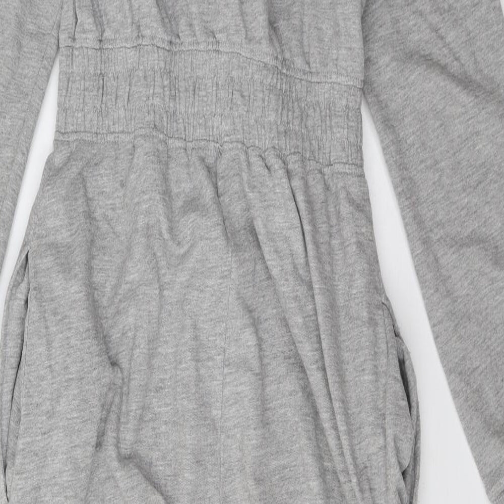 Missguided Womens Grey   Jumpsuit One-Piece Size 8