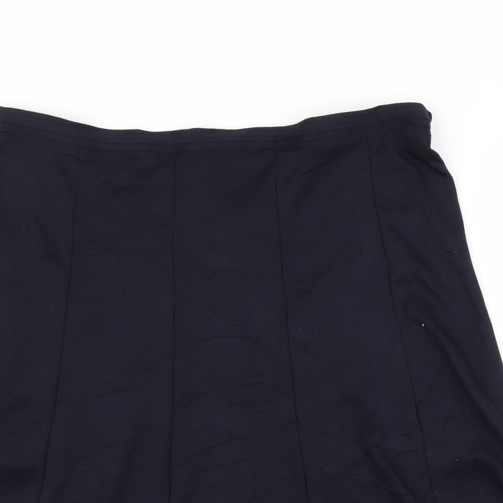 Bonmarché Womens Blue   Trumpet Skirt Size 16