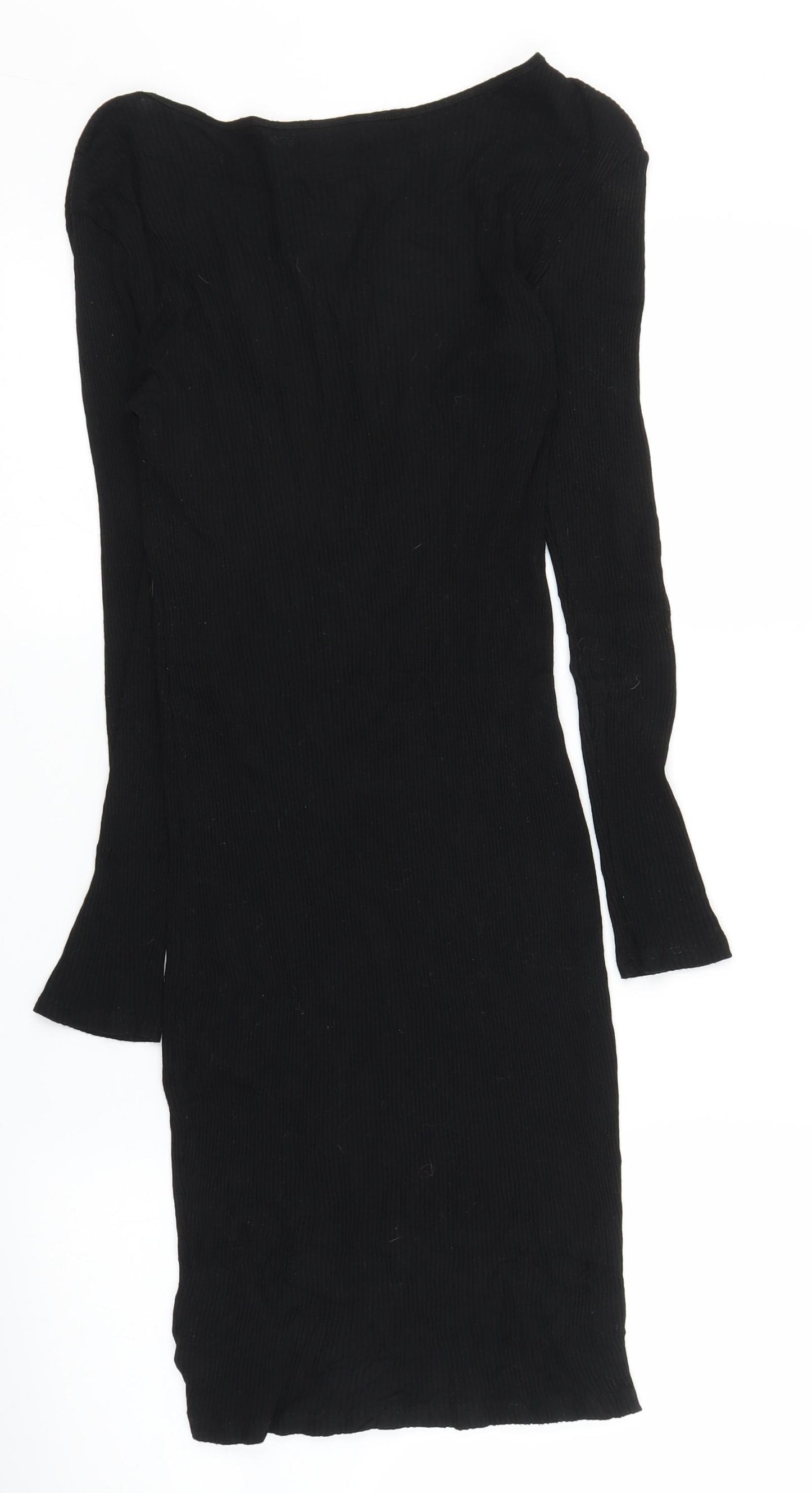 H&M Womens Black   A-Line  Size S
