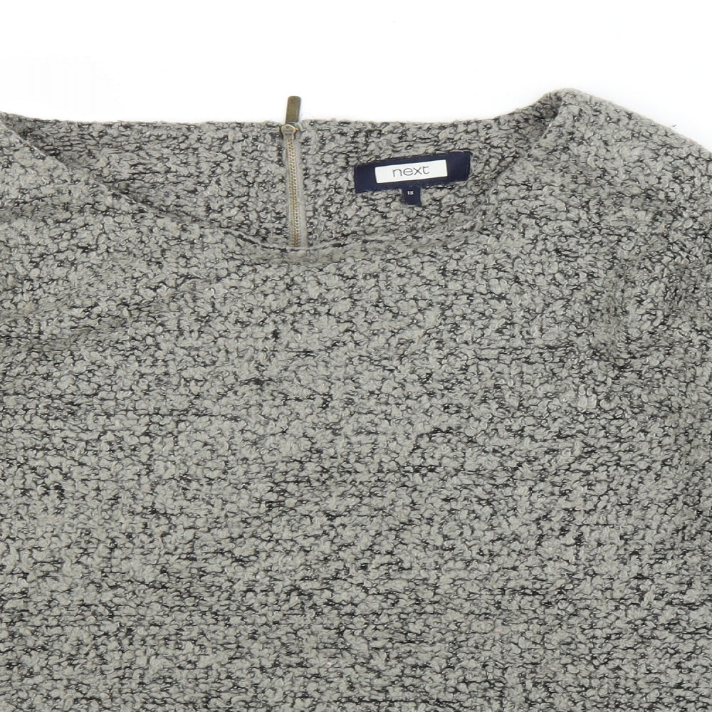 NEXT Womens Grey   Pullover Jumper Size 18