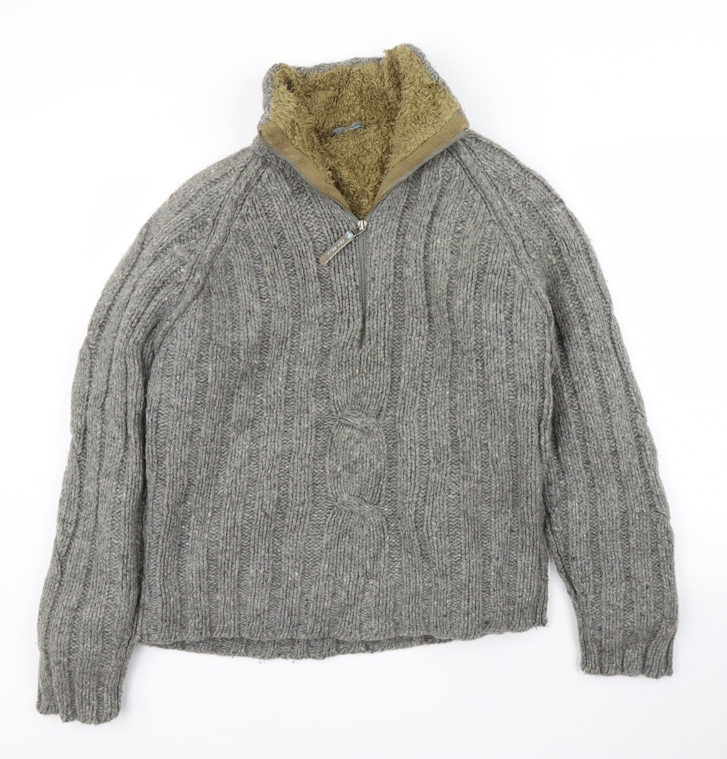 Fat Face Mens Grey   Pullover Jumper Size S