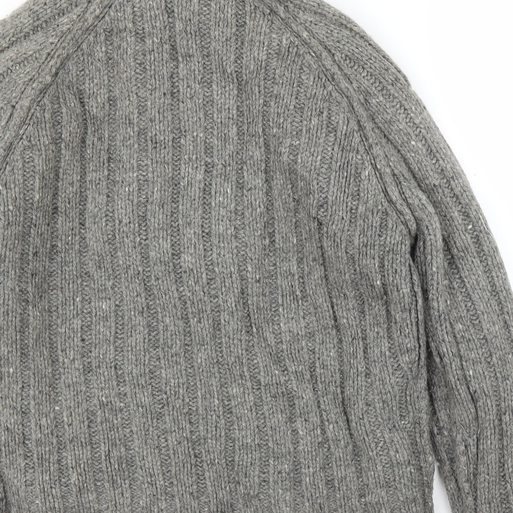 Fat Face Mens Grey   Pullover Jumper Size S