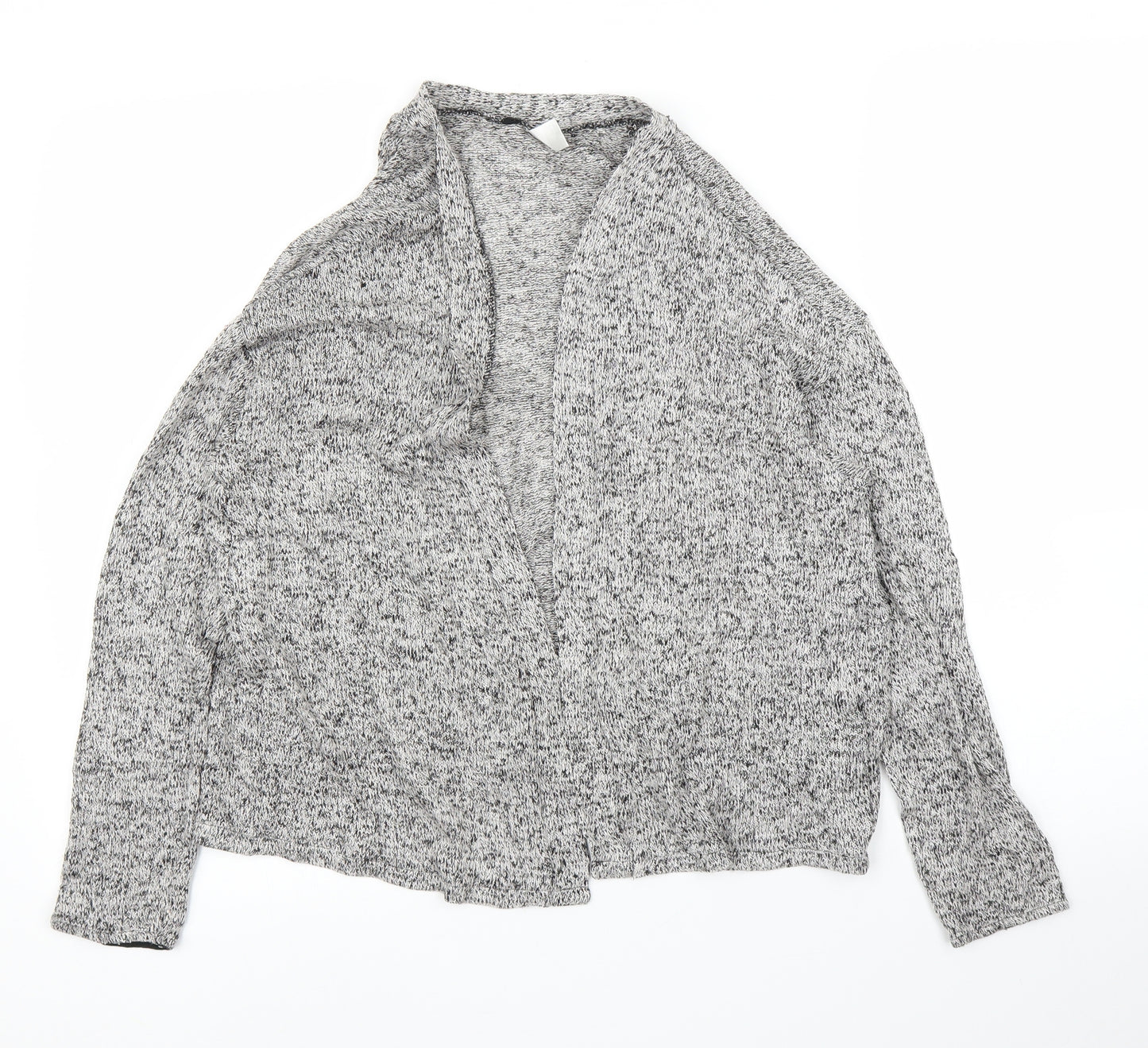 H&M Womens Grey   Cardigan Jumper Size M
