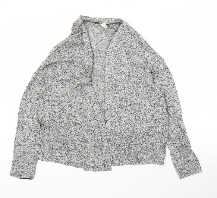 H&M Womens Grey   Cardigan Jumper Size M