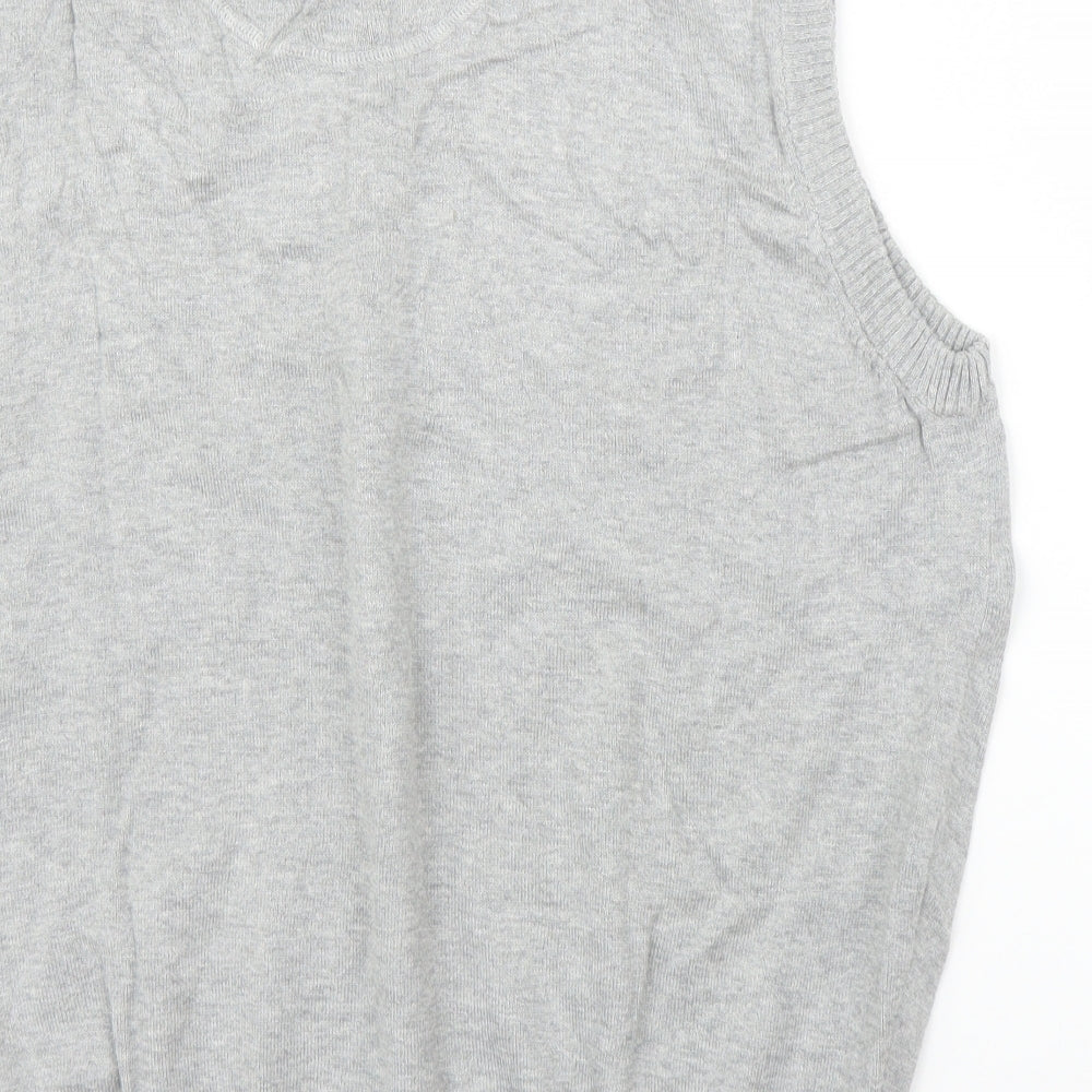 Avenue Mens Grey   Vest Jumper Size XL