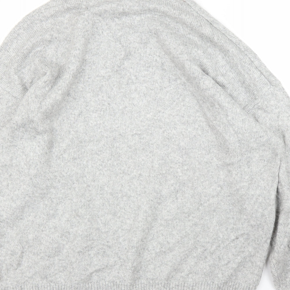 Zara Mens Grey   Pullover Jumper Size S