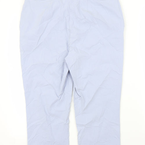 Papaya Mens Blue   Capri Trousers Size 16 L20 in