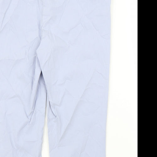Papaya Mens Blue   Capri Trousers Size 16 L20 in