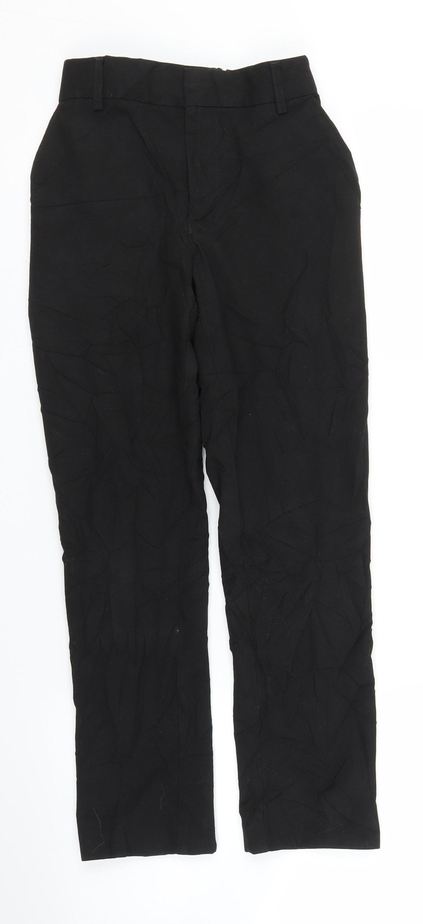 M&S Boys Black   Carpenter Trousers Size 11-12 Years