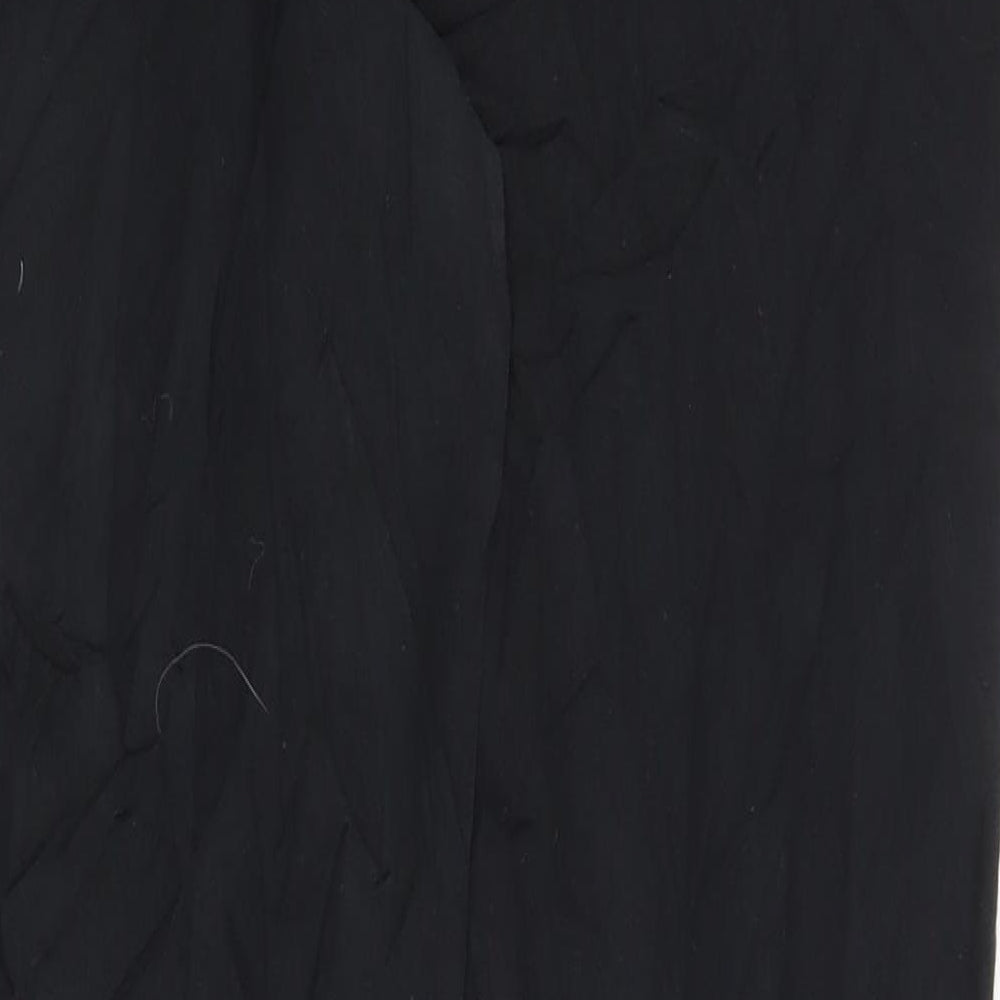 M&S Womens Black   Trousers  Size 12 L26 in
