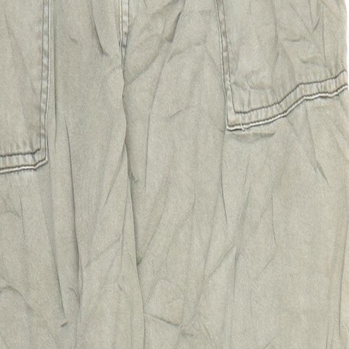 Primark Womens Green   Carpenter Trousers Size 12 L25 in