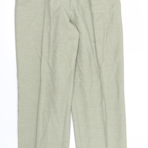 M&S Womens Green   Trousers  Size 14 L24 in