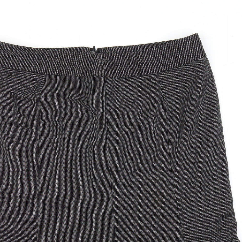 Debenhams Womens Black   Trumpet Skirt Size 14