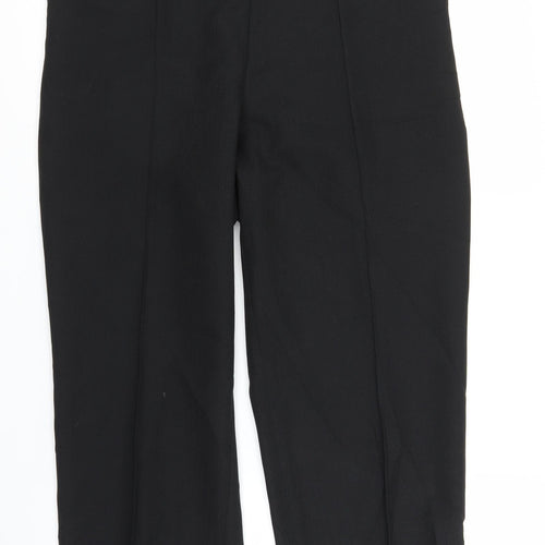 M&S Womens Black   Trousers  Size 14 L23 in