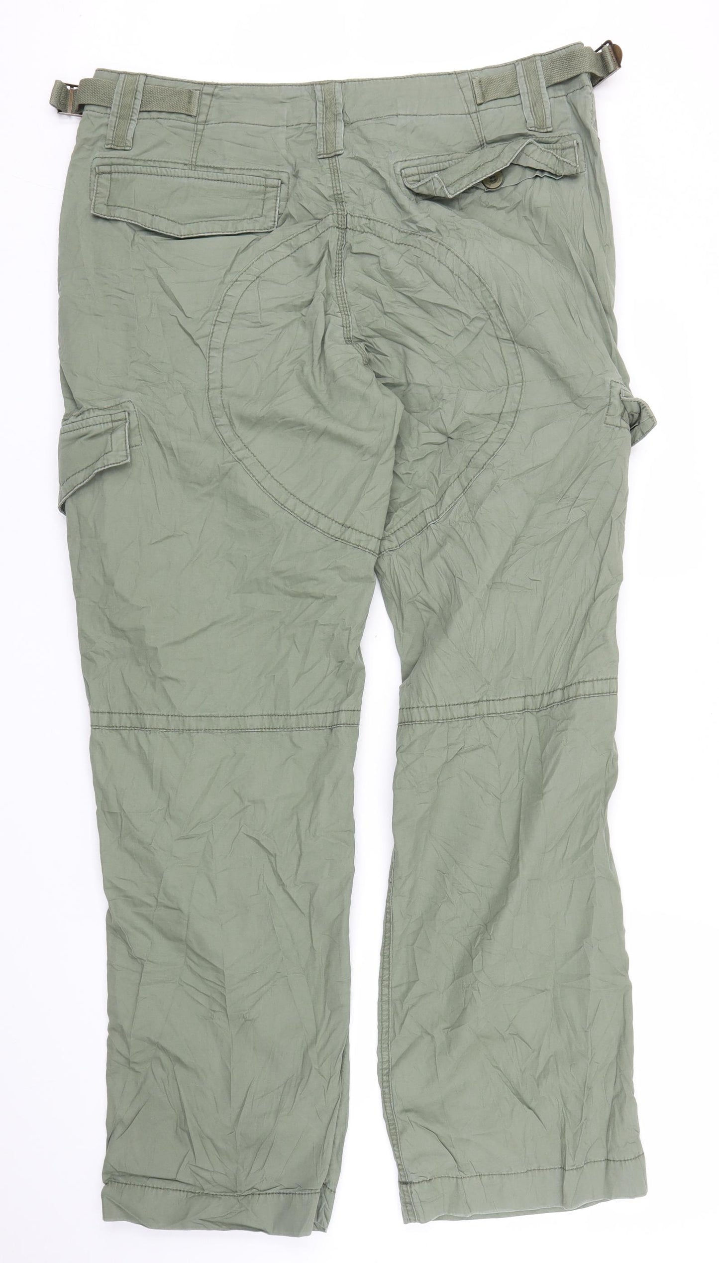 Preworn Mens Green   Cargo Trousers Size 36 in L30 in