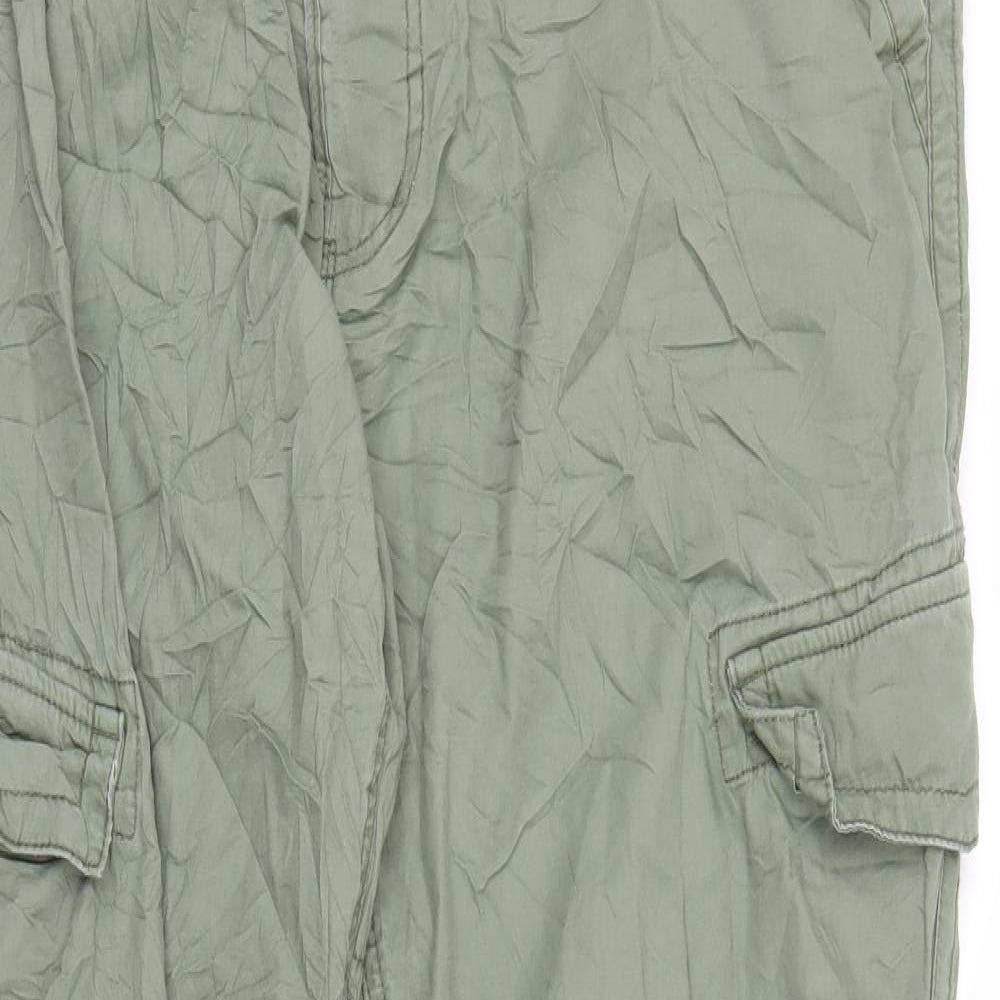 Preworn Mens Green   Cargo Trousers Size 36 in L30 in