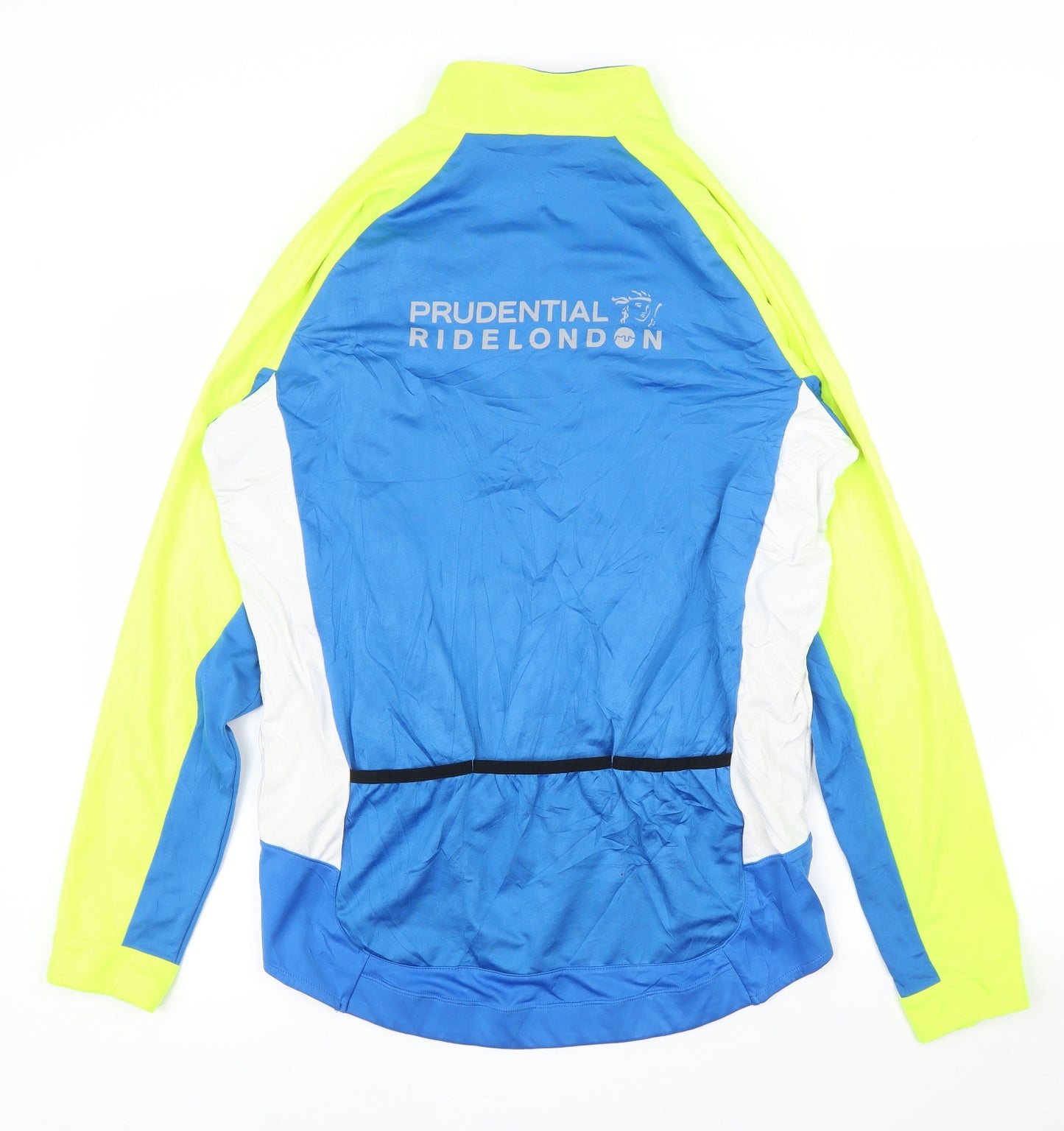 Prudential Mens Blue   Full Zip Jumper Size L