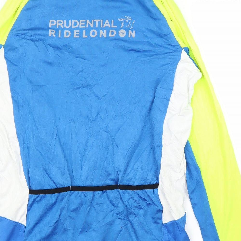 Prudential Mens Blue   Full Zip Jumper Size L
