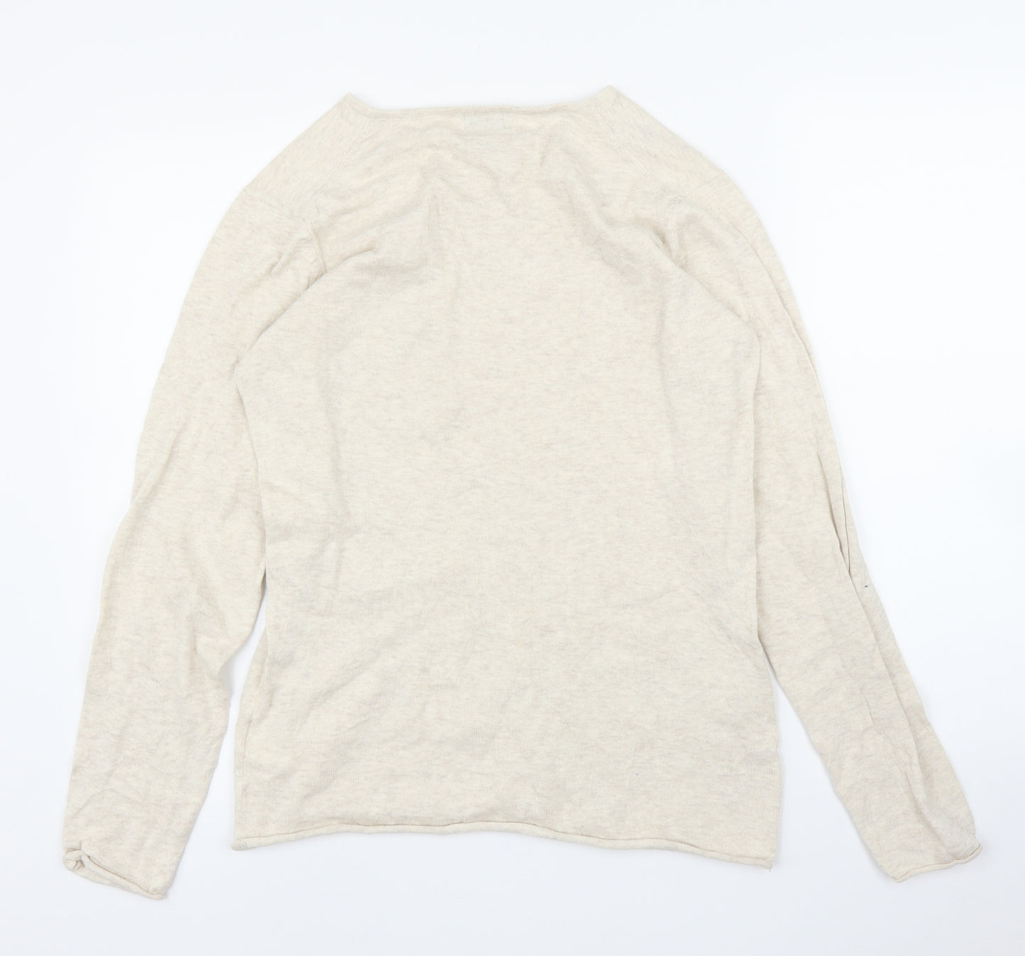 H&M Womens Beige   Pullover Jumper Size M