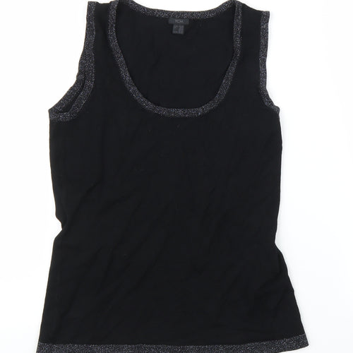 TCM Womens Black   Basic Blouse Size 10
