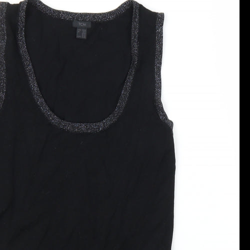 TCM Womens Black   Basic Blouse Size 10