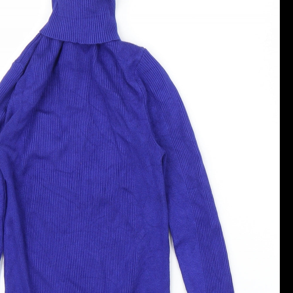 M&S Womens Blue   Pullover Jumper Size 8