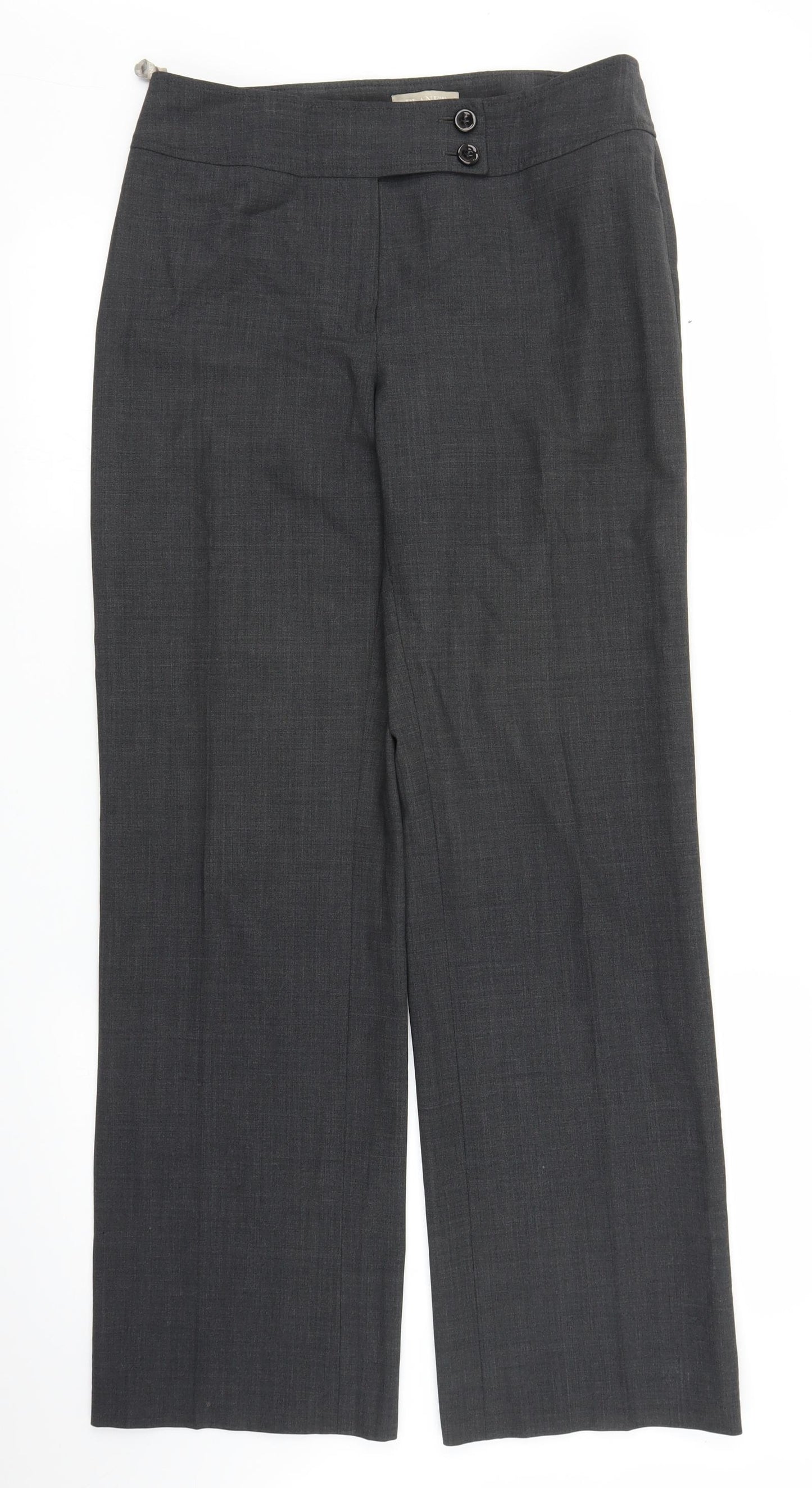 Planet Womens Grey   Trousers  Size 10 L29 in