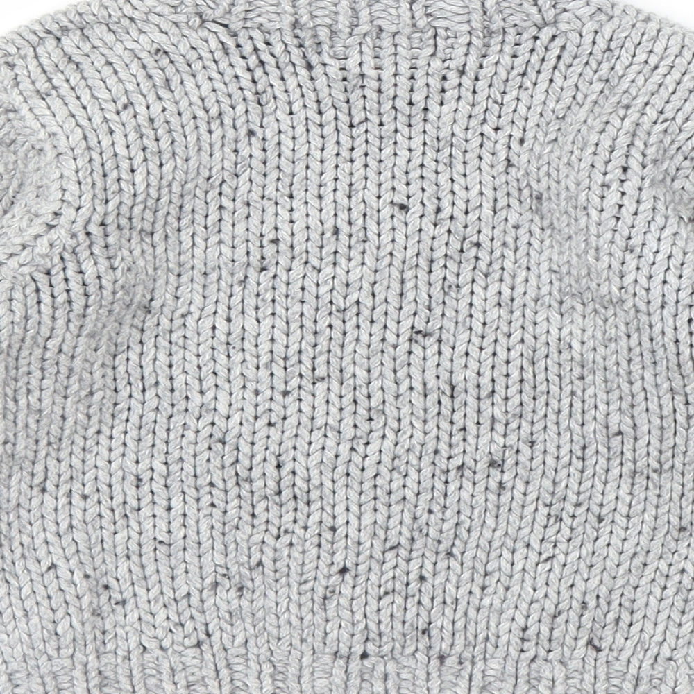 Timberland Girls Grey Fair Isle  Pullover Jumper Size 3 Years