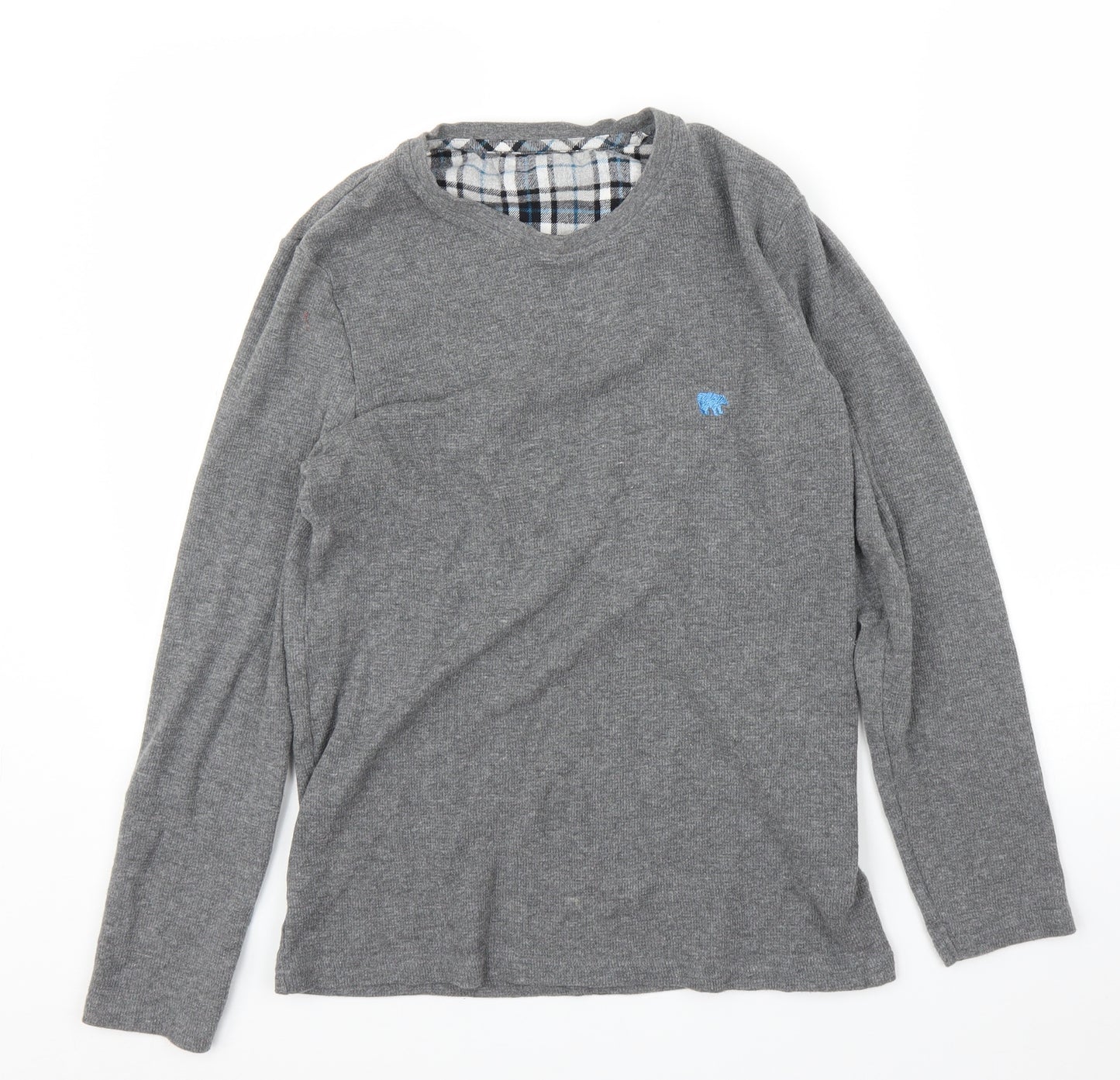 F&F Mens Grey   Pullover Jumper Size M