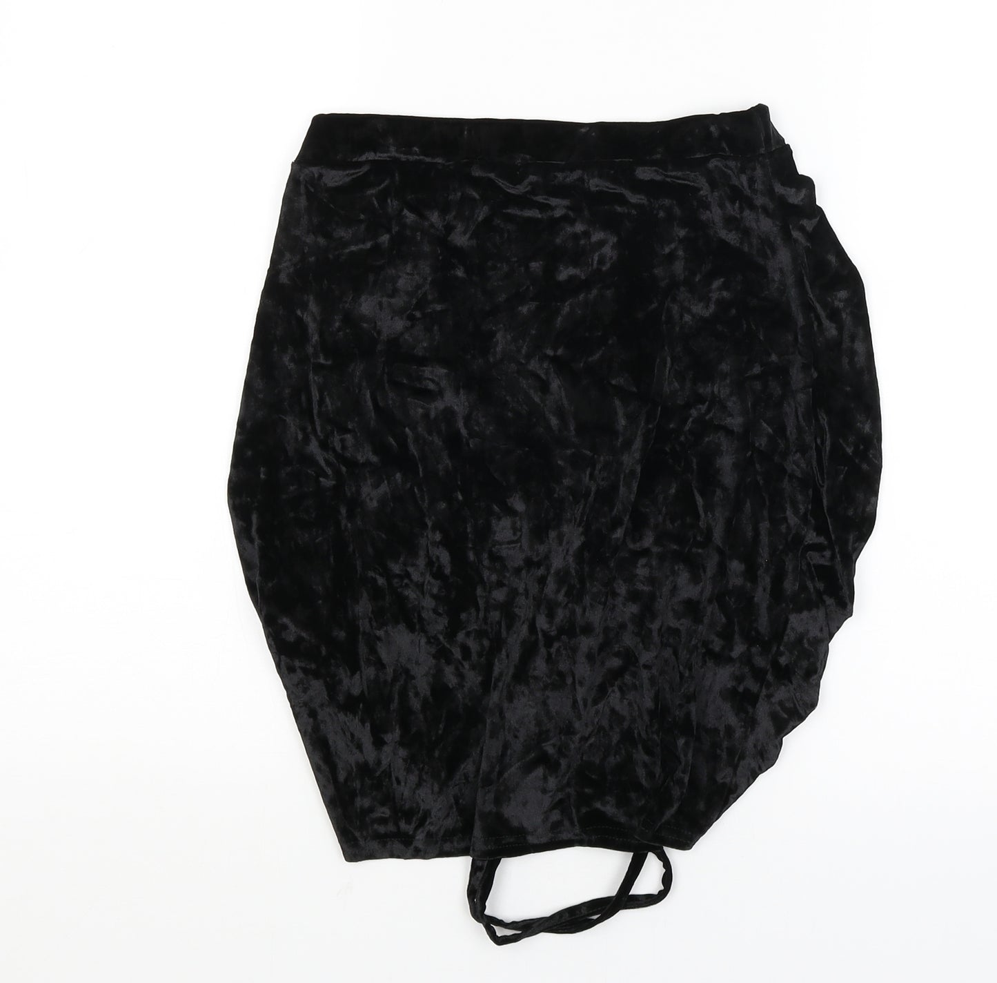 Pretty Little Thing Womens Black   Mini Skirt Size 14