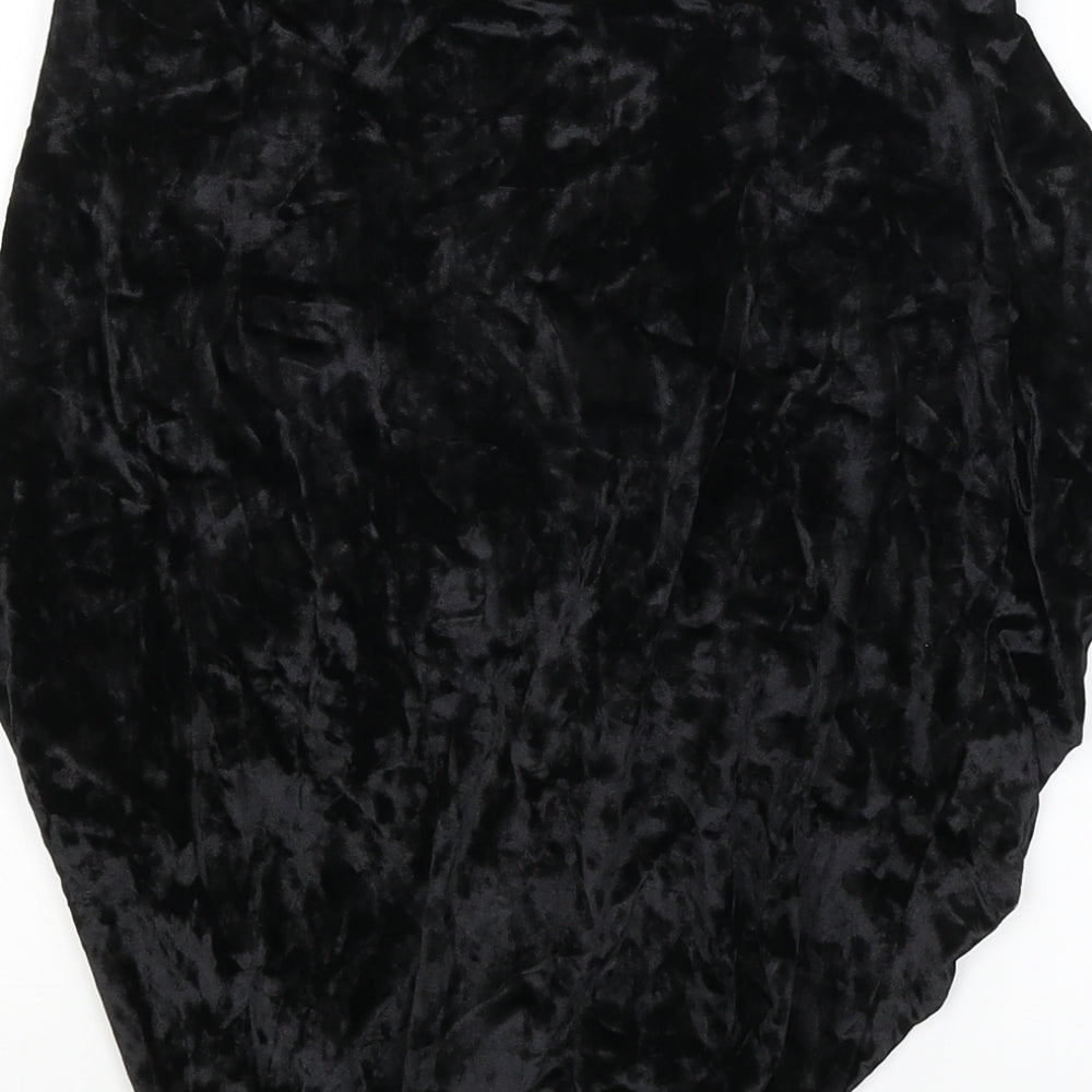 Pretty Little Thing Womens Black   Mini Skirt Size 14