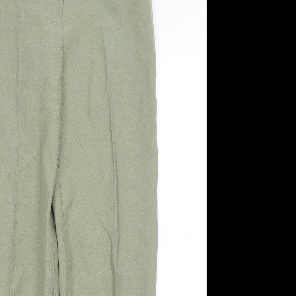 St Michael Womens Green   Trousers  Size 10 L28 in