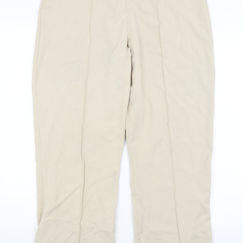 Emma Collection Womens Beige   Trousers  Size 14 L27 in