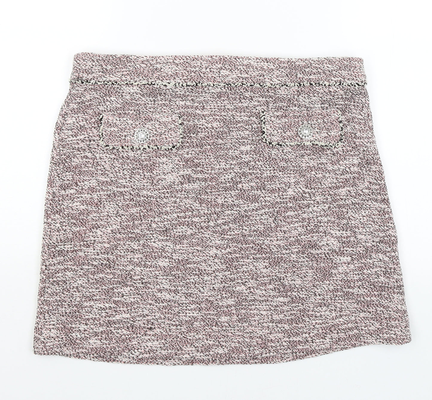 Dorothy Perkins Womens Pink   A-Line Skirt Size 14