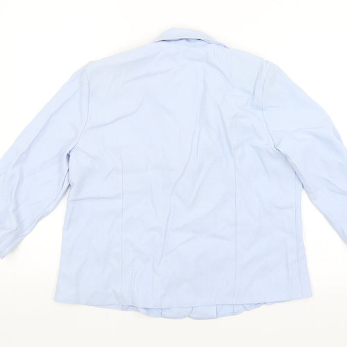 Preworn Womens Blue   Jacket Blazer Size 14