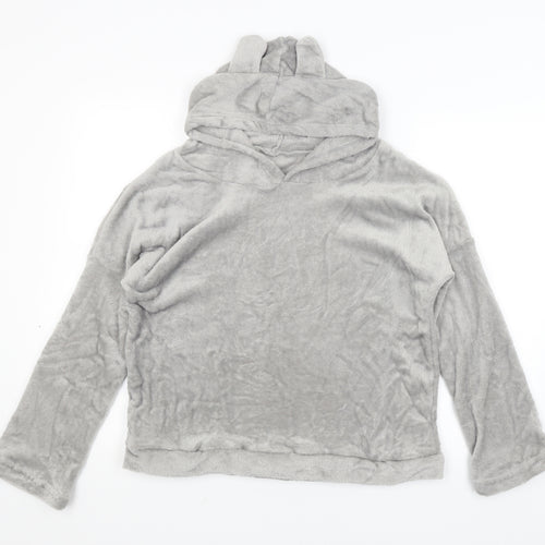 Preworn Womens Grey   Pullover Hoodie Size M