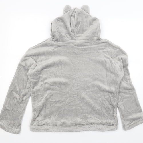 Preworn Womens Grey   Pullover Hoodie Size M