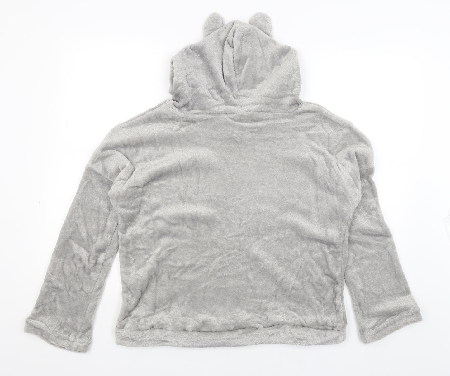 Preworn Womens Grey   Pullover Hoodie Size M