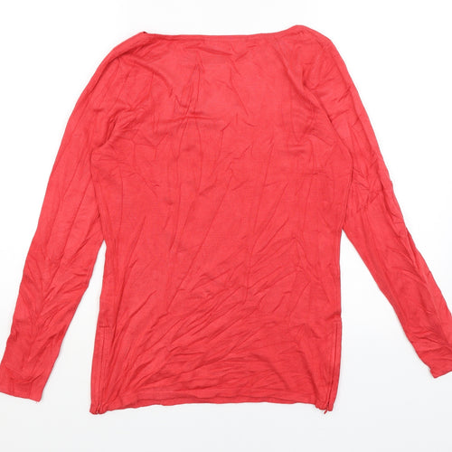 HEMA Womens Red   Basic T-Shirt Size S