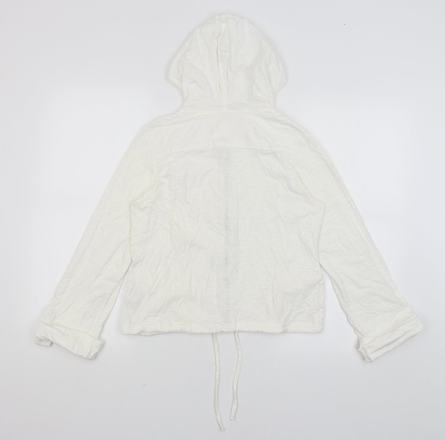 NEXT Womens White   Pullover Hoodie Size 10